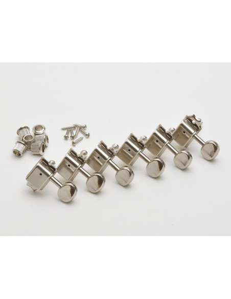 Kluson Rounbacks Turner 6 Left Nickel