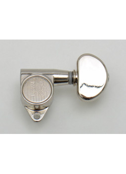 Clavijero Kluson Tipo Groover Kidney 3+3 Niquel
