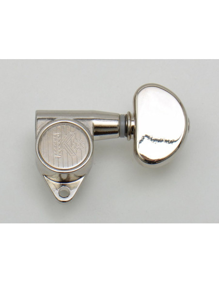 Clavijero Kluson Tipo Groover Kidney 3+3 Niquel