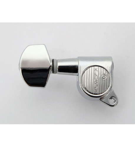 Kluson Roundback German Button 3+3 Chrome