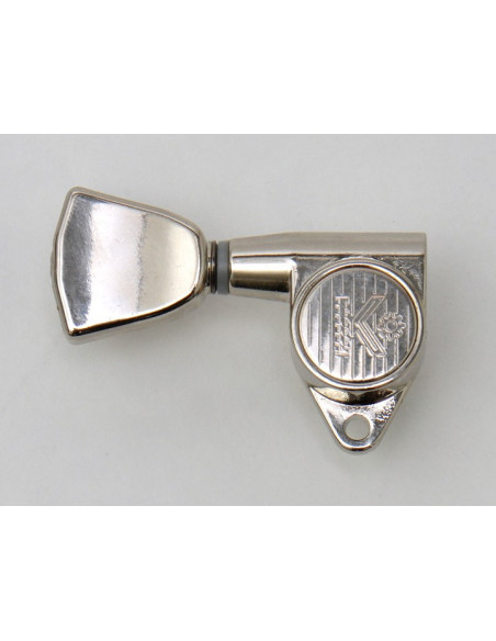 Kluson Roundback Tulip  3+3 Nickel