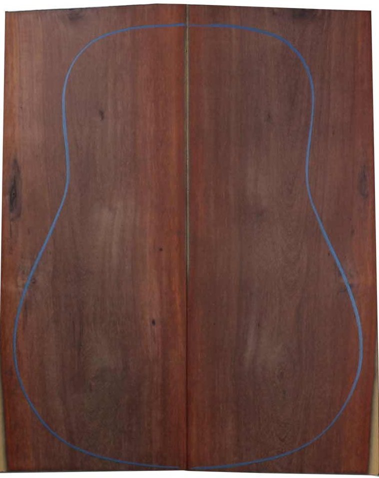 Katalox Acoustic Guitar Backs