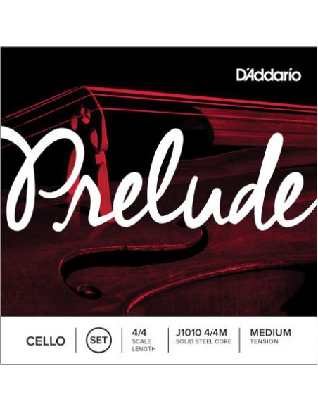 Prelude J1010 Cello 4/4 D'Addario Strings Set