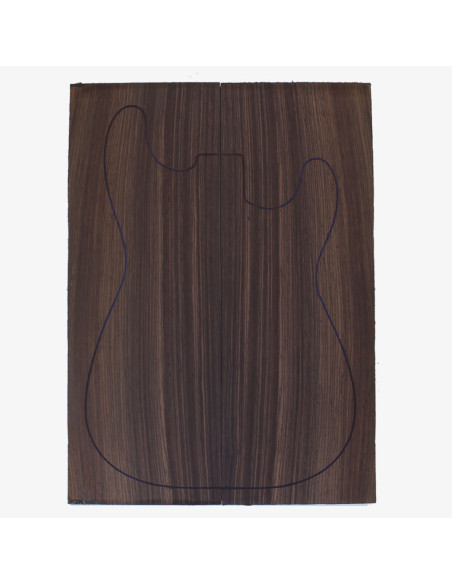 Indian Rosewood Bass / Electric Guitar Carved Top