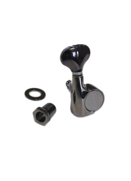 Gotoh® Machine Head 6 in-line  Cosmo Black SGS510Z/S5-LCK