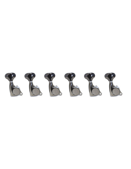 Gotoh® Machine Head 6 in-line  Cosmo Black SGS510Z/S5-LCK