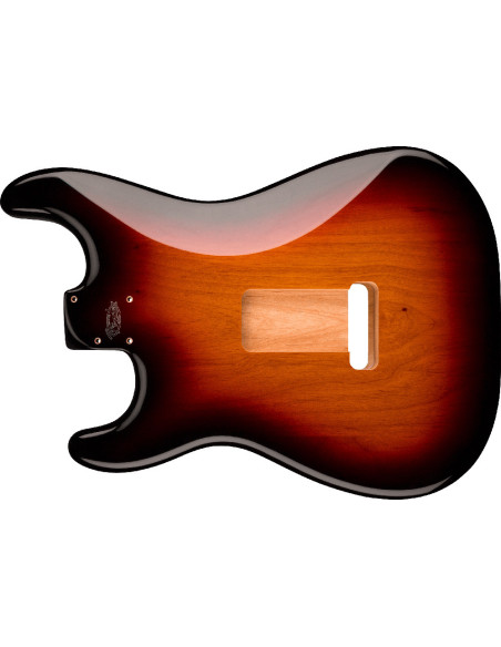 Fender® Deluxe Series Stratocaster® Alder Body, 3-Color Sunburst