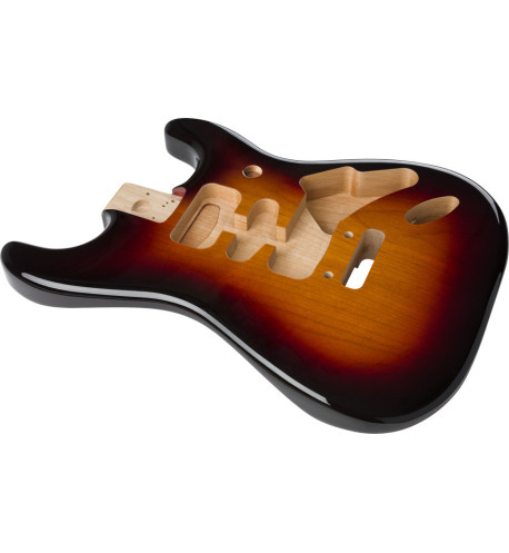 Cuerpo Aliso Fender® Deluxe Series Stratocaster® - 3-Color Sunburst