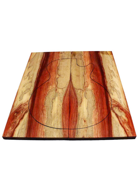 Buy Padauk Bariolé Bass / Electric Guitar Carved Top