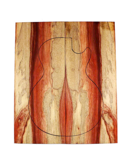 Buy Padauk Bariolé Bass / Electric Guitar Carved Top