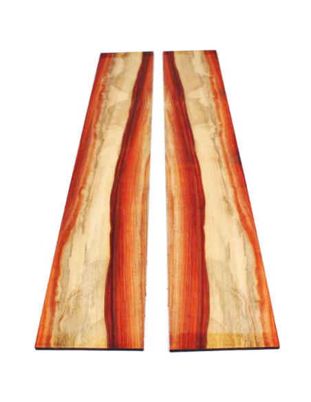 padouk Bariolé acoustic guitar sides