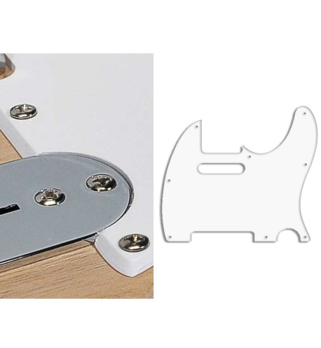 Boston White Pickguard TE-110-W | Buy