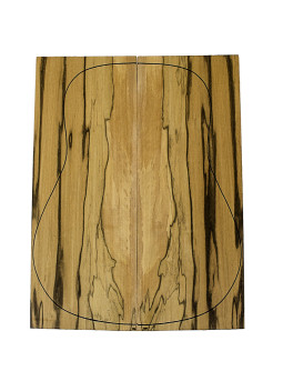 brown ebony acoustic guitar backs