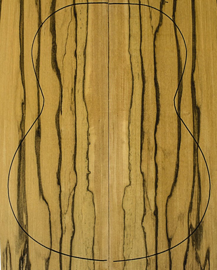 fonds brown ebony Guitare Classique