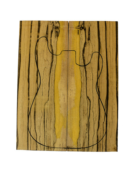 Buy Brown Ebony Bass / Electric Guitar Carved Top