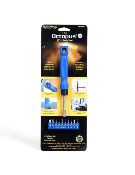 Accesorio multitarea para ajuste de guitarra y pedales Musicnomad