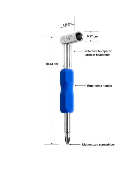 Buy 1/4" Guitar truss rod adjustment tool