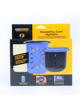 Medidor de temperatura y humedad para guitarra |Con humidificador