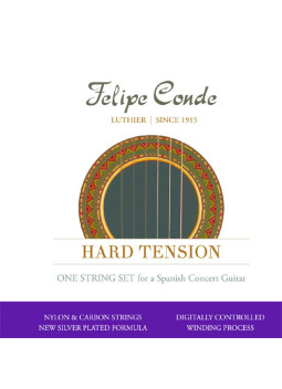 Jeu Cordes Guitare Concert Felipe Conde Tension Forte