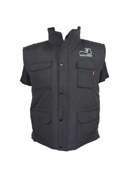 Veste sans manche Maderas Barber Poche Noir