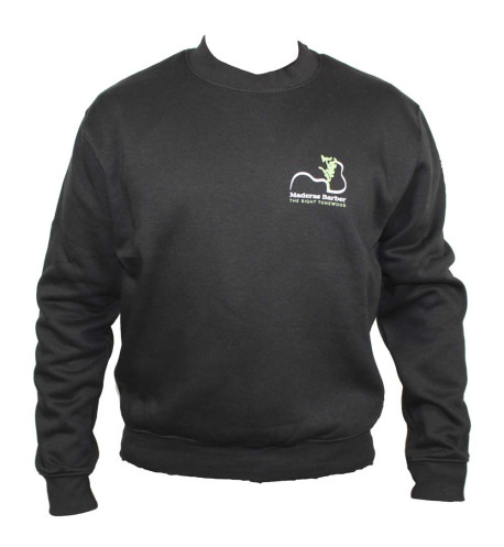 Sudadera Negra Maderas Barber | Ropa Laboral | Equipos de Protección