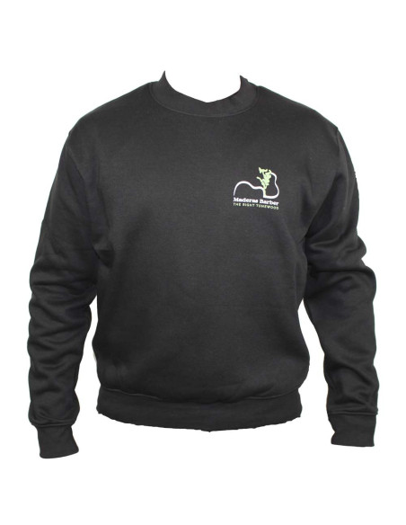 Sudadera Negra Maderas Barber | Ropa Laboral | Equipos de Protección