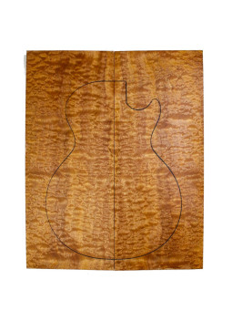 Tapas Cuerpo Sapelli Quilted Especial Guitarra / Bajo Eléctrico | Maderas Barber