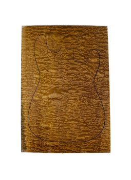 1 Piece Master Body Sapele Quilted Bass / Electric Guitar | Buy