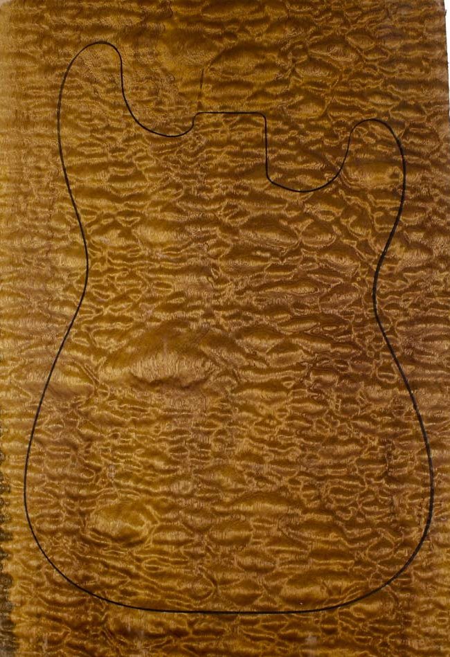 Cuerpo 1 pieza Sapelli Pomele Master Guitarra / Bajo Eléctrico | |
