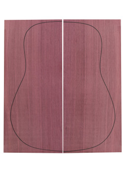 Purple Heart Backs (550x215x4,5 mm)x2