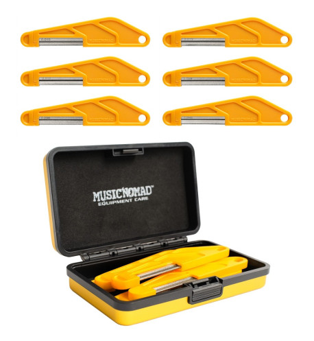Electric Guitar Diamond 6 Piece Nut File SuperLight Set | Maderas