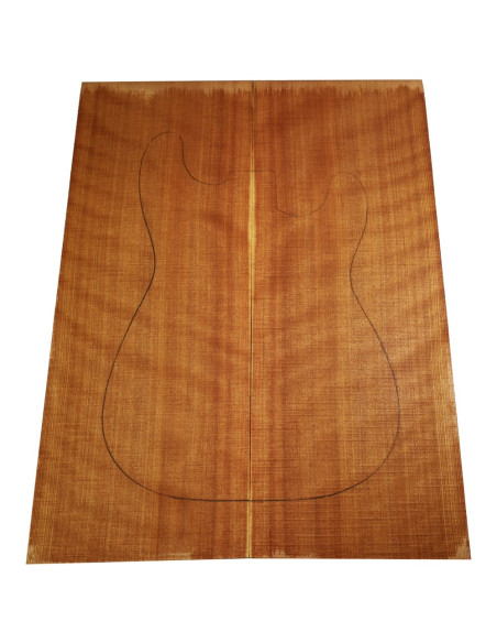 Drop Top RedWood Curly Bass / Electric Guitar | Buy