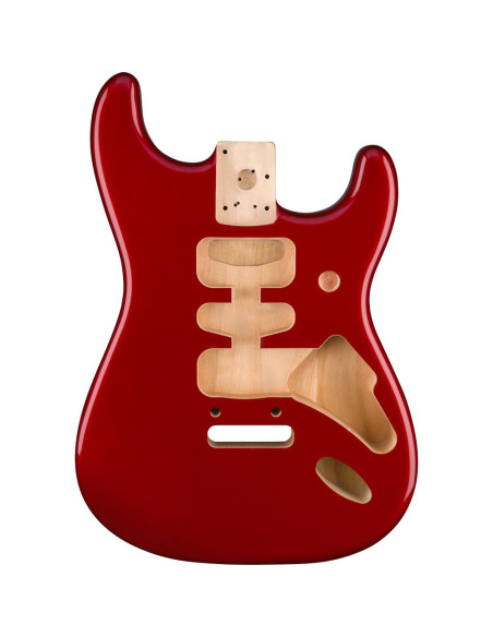Cuerpo Aliso Deluxe Series Stratocaster® | Fender Candy Apple Red