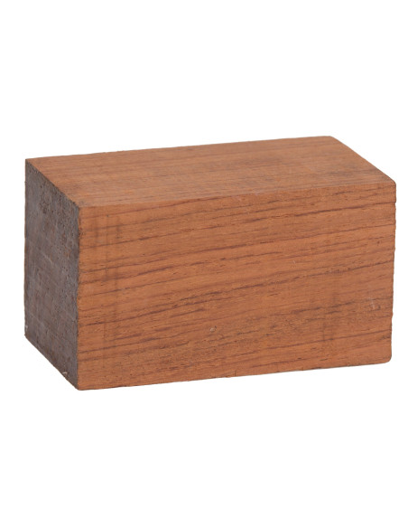 Pza. Bubinga 115x65x65 mm.