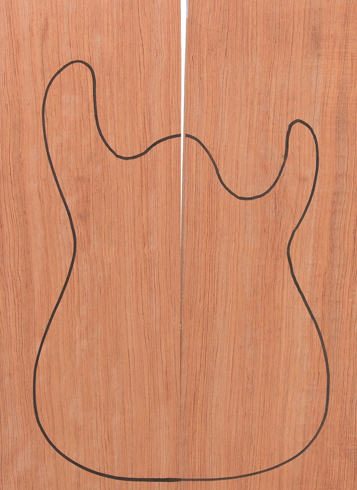 Bubinga Drop Top for Electric