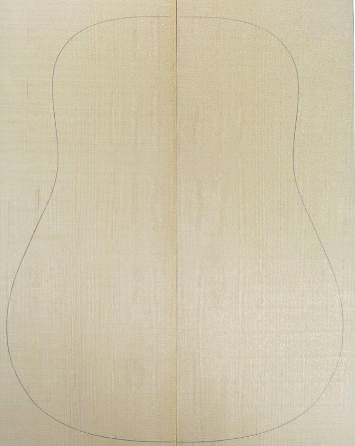 A Alpine Spruce Classic Guitar Tops