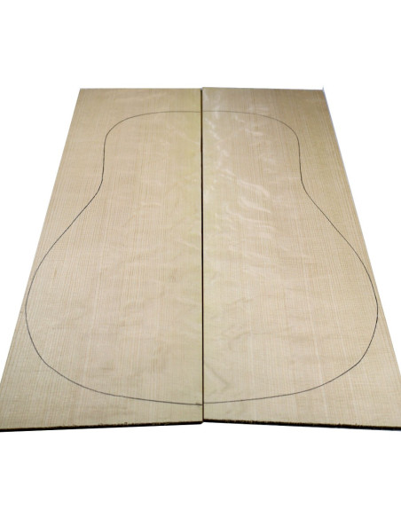 Tables Épicéa des Alpes Bear Claw Guitare Classique