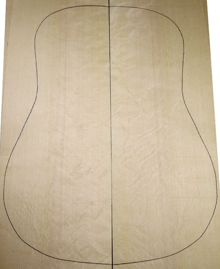 Tables Épicéa des Alpes Bear Claw Guitare Classique