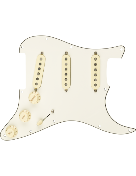 Pre-wired Strat® pickguard Fender fat 50's SSS