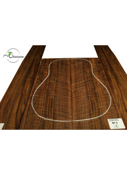Comprar Juego Nogal Negro Rizado Guitarra Acústica MB Exclusive Nº 15