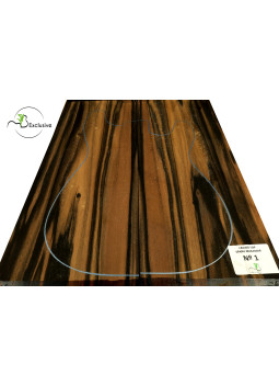 Carved Top Ebano Makassar Nº3