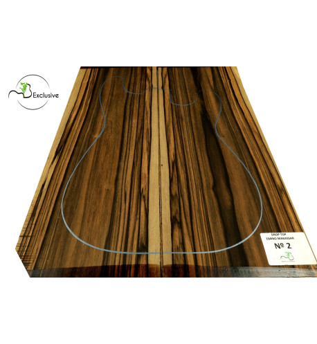 Makassar Ebony Drop Top Nº3