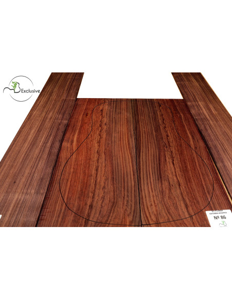 Jeu Palissandre des Indes Exotique nº86 Acoustique