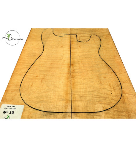 Master Quilted Maple Drop Top Electric Guitar Nº 10