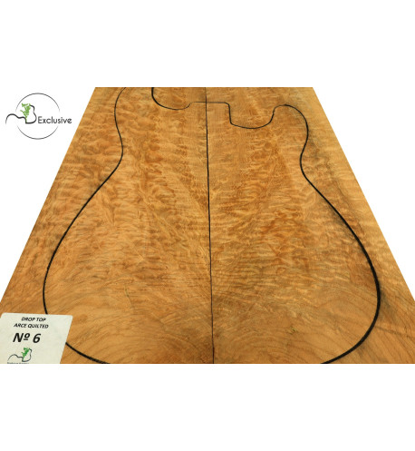 Master Quilted Maple Drop Top Electric Guitar Nº 6