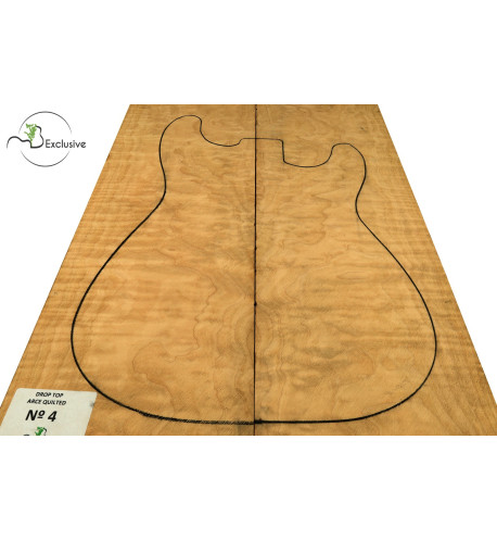 Drop Top Arce Quilted Master Guitarra Eléctrica Nº4