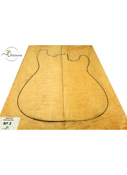 Quilted Maple Body Top Electric / Bass Guitar Nº 3