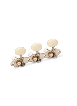 Schaller Machine Head GrandTune Classic Hauser Satin Pearl White