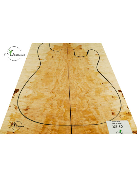 MB Exclusive Big Leaf Maple Burl Drop Nº 12