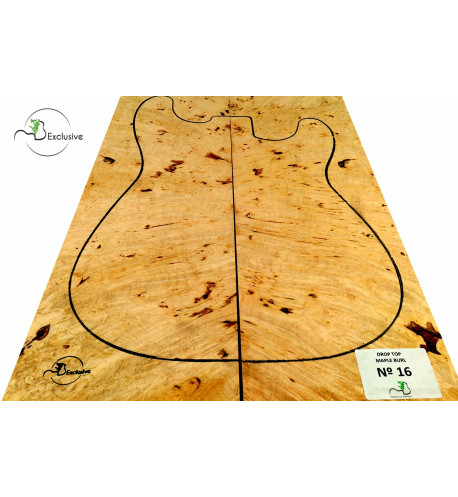 MB Exclusive Big Leaf Maple Burl Drop Nº 16